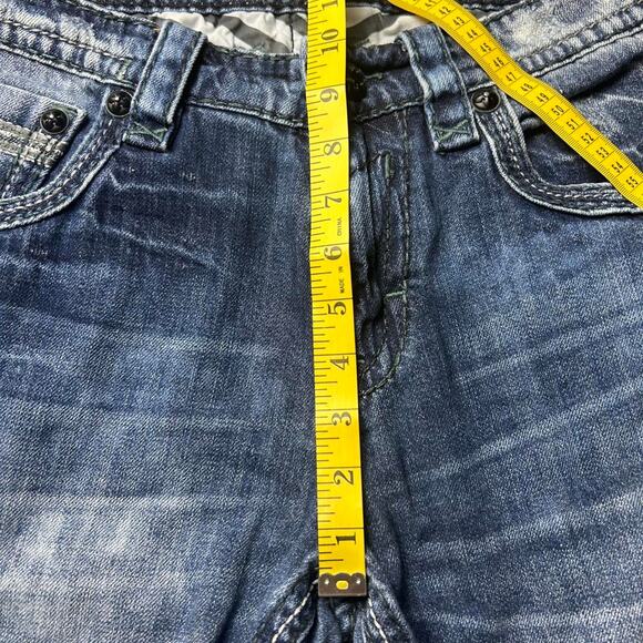 Mens blue rock revival jeans - Picture 5 of 6